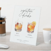 Signe De Table Cocktails contemporains Signature Boissons (In SItu)