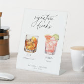 Signe De Table Cocktails contemporains Signature Boissons (In SItu)