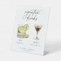 Cocktails contemporains Signature Boissons