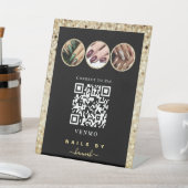 Signe De Table Code QR de paiement Venmo pour le salon de manucur (In SItu)