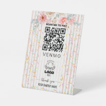 Code QR de paiement Venmo pour pâtisserie aux pépi