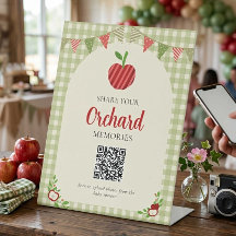 Code QR de partage de photos pour Baby Shower Appl