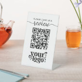 Signe De Table Code QR Laisser un commentaire (In SItu)