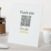 Signe De Table Code QR minimal simple ajouter un logo scanner le (In SItu)