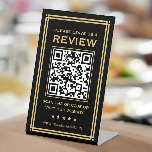 Signe De Table Code QR personnalisé Laisser un commentaire Classi