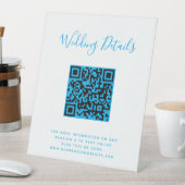 Signe De Table Code QR Photo RSVP  (In SItu)