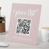 Signe De Table Code QR - Se lever Me numériser Inscrivez-vous à l (In SItu)