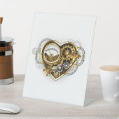 Signe De Table Coeur vapeur avec un manomètre (In SItu)