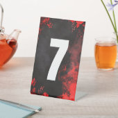 Signe De Table Coeurs dans le sable destination plage table de ma (In SItu)