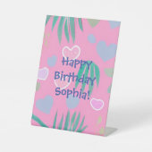 Signe De Table Coeurs de la jungle (Recto)