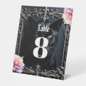 Signe De Table Cœurs sauvages, vœux éternels. (Recto)