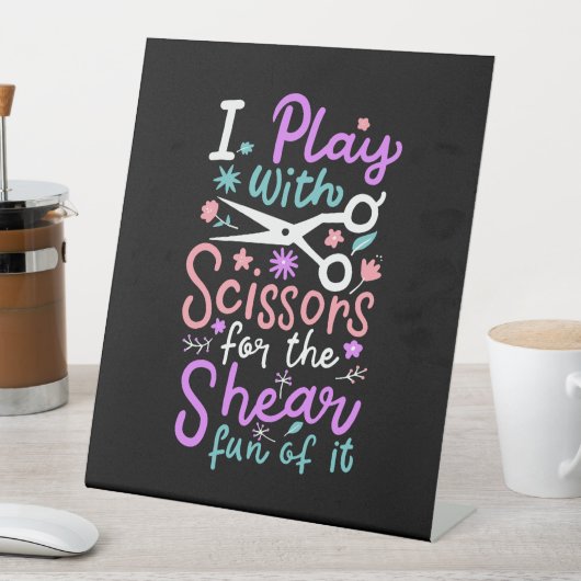 Signe De Table Coiffeur coiffeur cadeau coiffeur (In SItu)