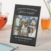 Signe De Table Collage photo de l'Élégant Mémorial disparu pour t (In SItu)