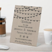 Signe De Table Collection de Mariages Rustic Kraft (In SItu)