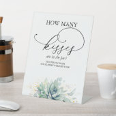 Signe De Table Combien de baisers sont dans le bocal ? (In SItu)