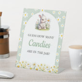 Signe De Table Combien de bonbons Jeu Teddy Bear C'est un garçon (In SItu)