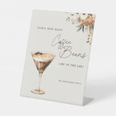 Signe De Table Combien de fèves de café Espresso Martini Douche (Recto)