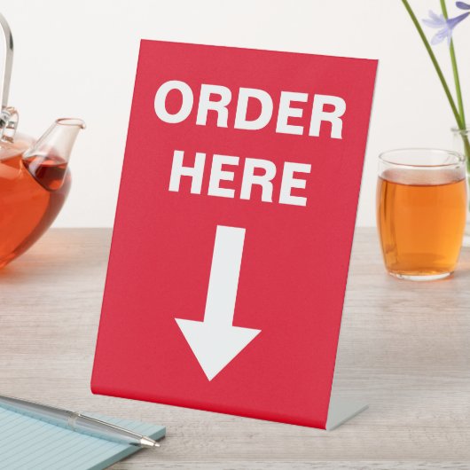 Signe De Table Commandez ici Bar Restaurant (In SItu)