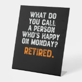 Signe De Table Comment appelle-t-on une personne qui est heureuse (Recto)