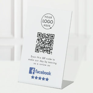 Signe De Table Commentaires Facebook Business Review Link QR Co