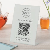Signe De Table Commentaires sur le code QR | Gris de notation des (In SItu)