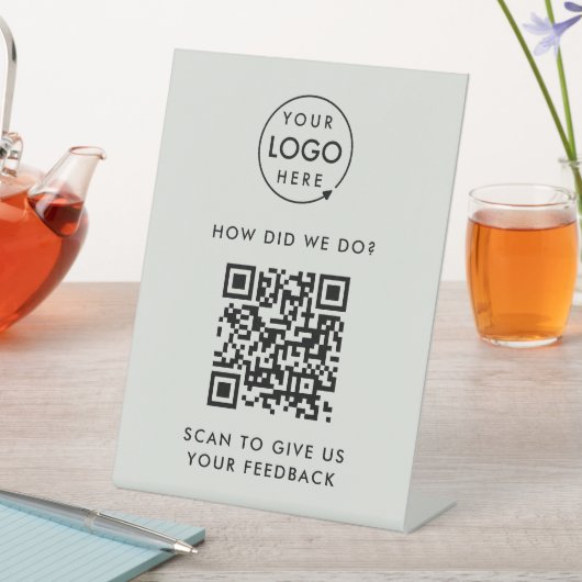 Signe De Table Commentaires sur le code QR | Gris de notation des (In SItu)