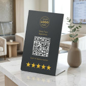 Signe De Table Commentaires sur l'évaluation du code QR Charbon d
