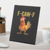 Signe De Table Conception créative et décontractée de poulet F Ca (In SItu)