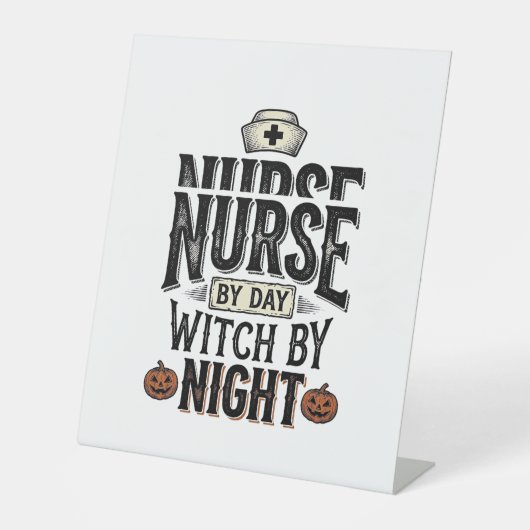 Signe De Table Conception de chemise Halloween Sorcière de nuit I (Recto)