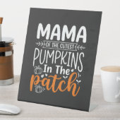 Signe De Table Conception de Halloween Mama Pumpkins Patch_1 (In SItu)