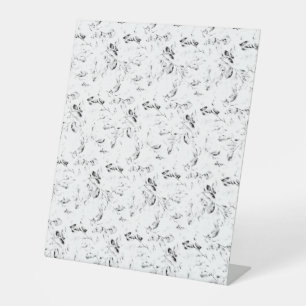 Signe De Table conception de point Quarante et un