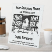 Signe De Table Conception des services juridiques (In SItu)