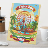 Signe De Table Conception du logo du parc d'attractions Kalyan -  (In SItu)