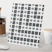 Signe De Table Conception du Motif du logo géométrique 2 (In SItu)