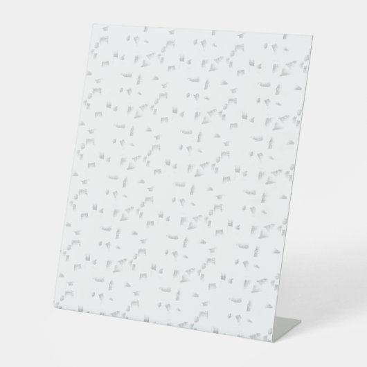 Signe De Table conception horizontale Seize (Recto)