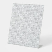 Signe De Table Conception verticale Vingt-sept (Recto)