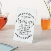 Signe De Table Connexion Mariage de mémoire amoureuse (In SItu)