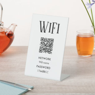 Signe De Table Connexion Wifi Analyser Pour Connecter Le Mot De