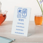 Signe De Table Connexion WIFI Location de vacances côtière person (In SItu)
