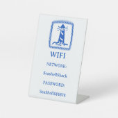 Signe De Table Connexion WIFI Location de vacances Lighthouse Bea (Recto)