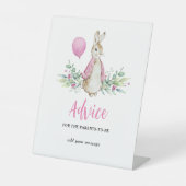 Signe De Table Conseil Peter Rabbit (Recto)