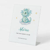 Signe De Table Conseils de bébé dragon aux parents (Recto)