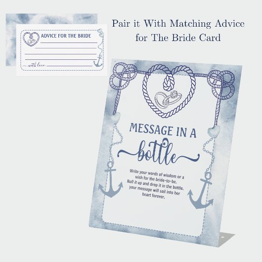 Signe De Table Conseils de mariage pour une douche de mariée naut