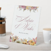 Signe De Table Conseils et vœux pour une fête de mariage - Tombez (In SItu)