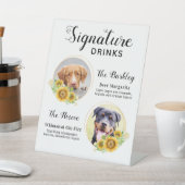 Signe De Table Consommation personnalisée Mariage pour animaux de (In SItu)