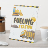 Signe De Table Construction Anniversaire - Station de ravitaillem (In SItu)