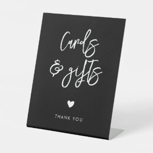 Signe De Table Contemporain moderne cartes et cadeaux de mariage 