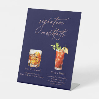 Signe De Table Contemporary Signature Mocktails