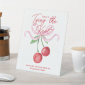Signe De Table Coquette Cherry | Elle noue le noeud (In SItu)