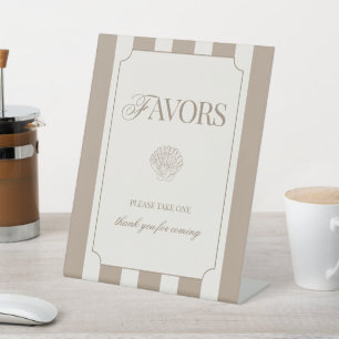 Signe De Table Coquillages et Cloches de Mariage: Cadeaux de Fête